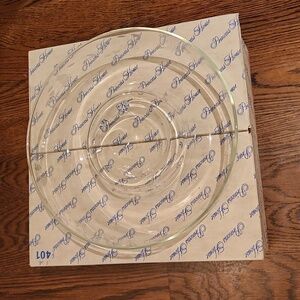 Princess House chip n dip bowl